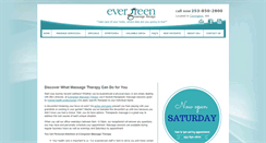 Desktop Screenshot of evergreenmassagetherapy.com
